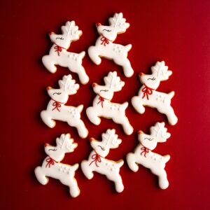 Sablé Rennes de Noël