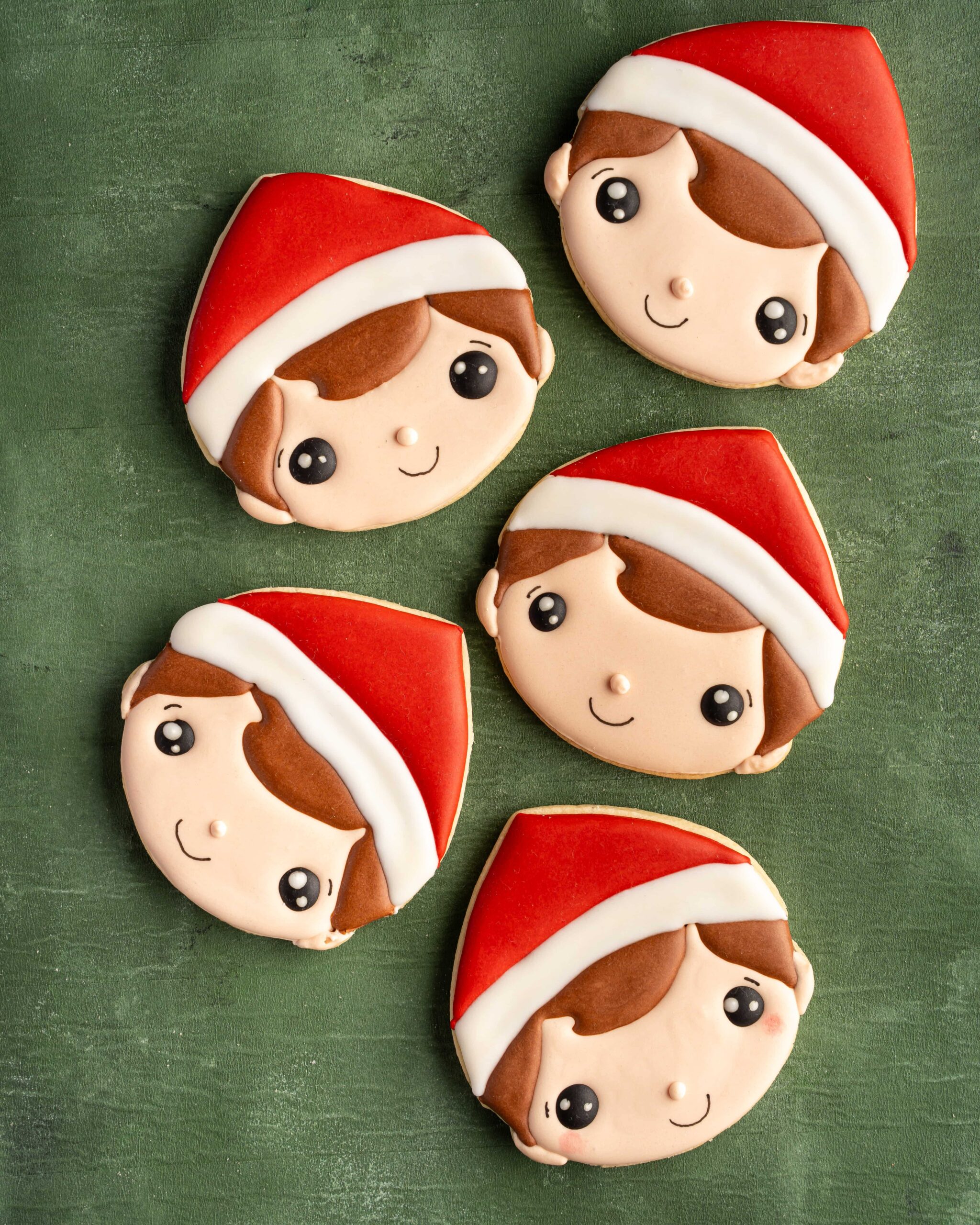 Sablé décorés lutins de Noël